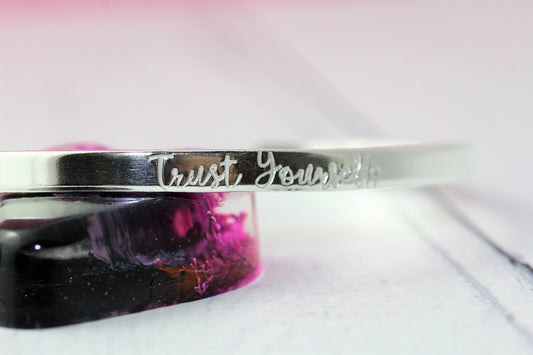 Personalised bracelet, sterling silver cuff, cuff bracelet, adjustable cuff, silver 925, hallmark