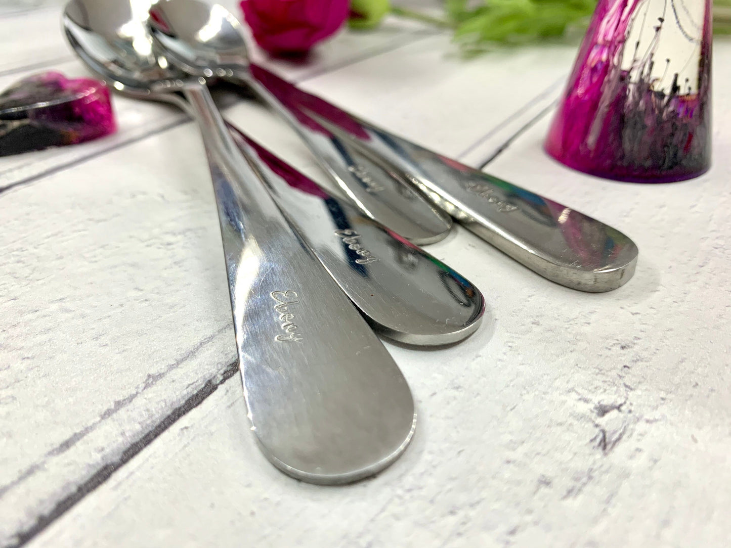 Adults personalised cutlery