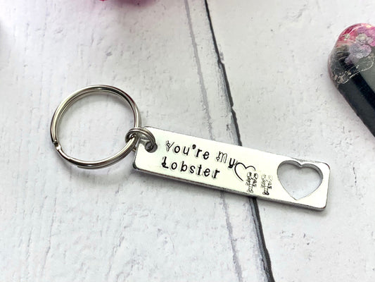 You're my lobster keyring, valentines keyring, love keyring, friends