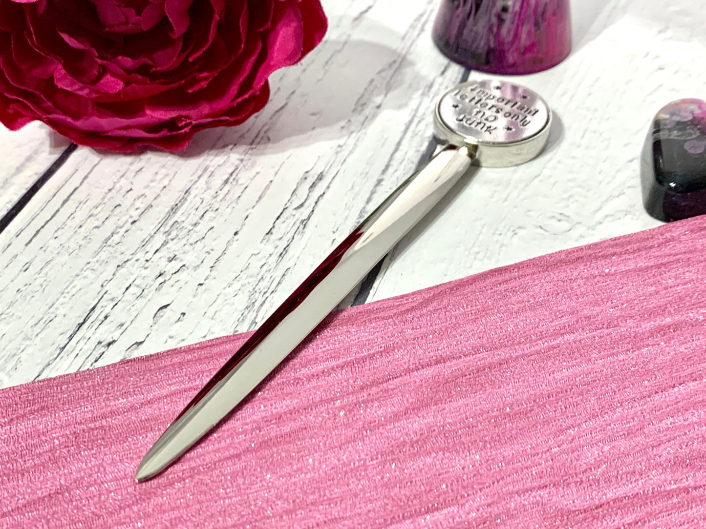 Letter opener, personalised letter opener, junk mail, gift for grandparents, letter aid, knife