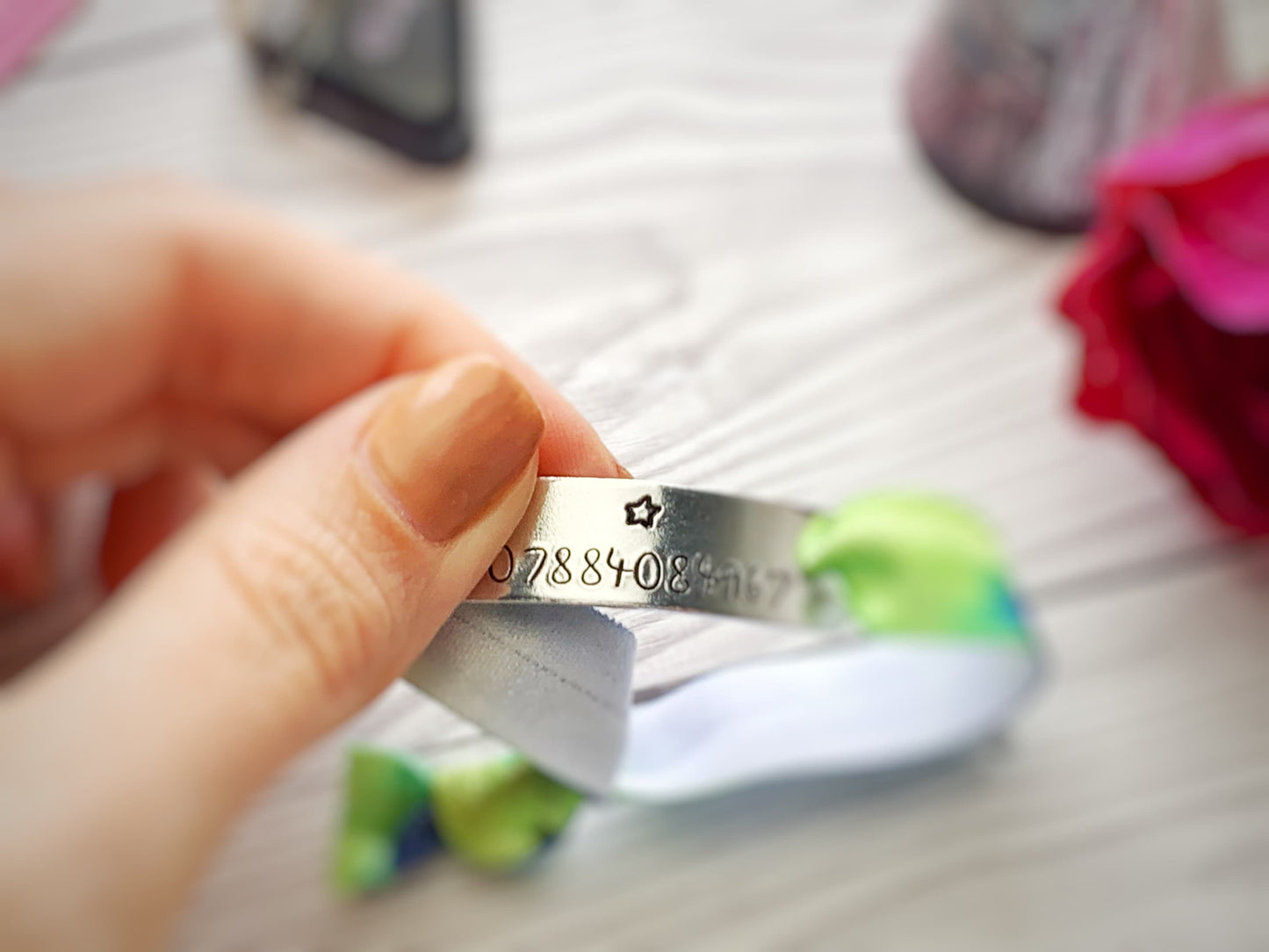 Medical bracelet, information bracelet, medical ID, stretchy bracelet, ID bracelet, lost bracelet, childs ID, parent information